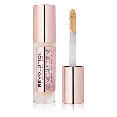 Makeup Revolution Conceal & Define folyékony korrektor árnyalat C1 4 g