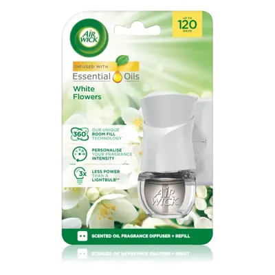 Air Wick White Flowers Electric parfümolaj elektromos diffúzorba 19 ml