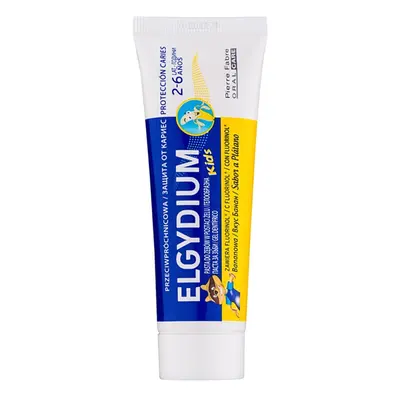 Elgydium Kids fogkrém gyermekeknek íz Banane (2-6) 50 ml