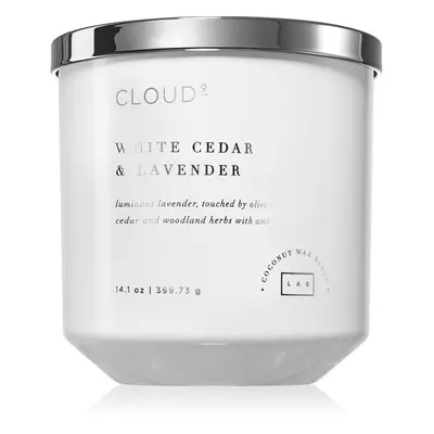 DW Home Cloud 9 White Cedar & Lavender illatgyertya 400 g