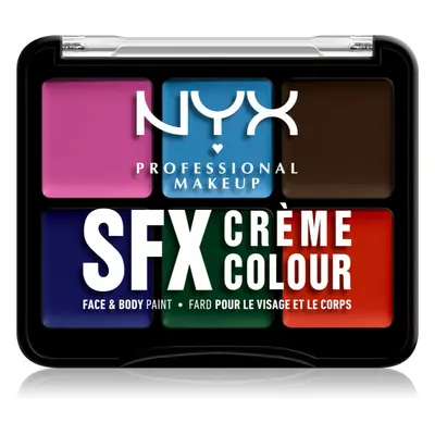 NYX Professional Makeup Halloween SFX Paints multifunkciós arc paletta testre és arcra árnyalat 