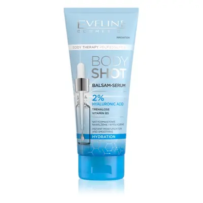 Eveline Cosmetics Body Shot 2% Hyaluronic Acid mélyhidratáló balzsam száraz bőrre 200 ml