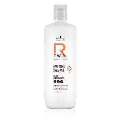 Schwarzkopf Professional Bonacure R-TWO Resetting Shampoo sampon a nagyon károsult hajra 1000 ml