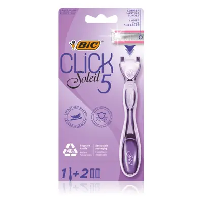 BIC Soleil Click 5 női borotva + cserepenge 2 db