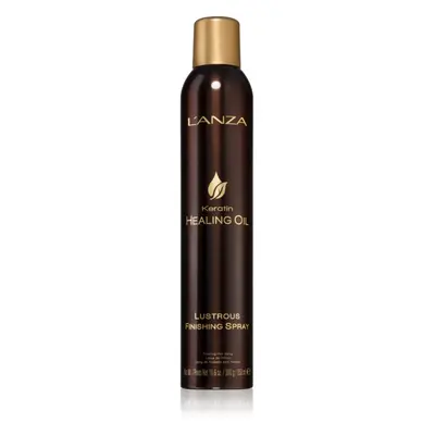 L'anza Keratin Healing Oil Lustrous Finishing Spray hajlakk erős fixálással 350 ml