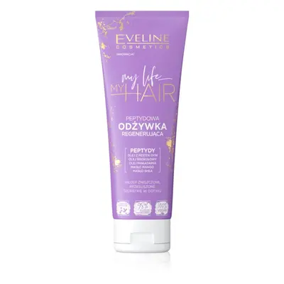 Eveline Cosmetics My Life My Hair mélyregeneráló kondicionáló peptidekkel 250 ml