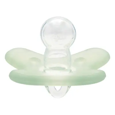 Canpol babies 100% Silicone Soother 6-12m Symmetrical cumi Green 1 db