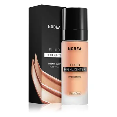 NOBEA Day-to-Day Fluid Highlighter folyékony bőrélénkítő árnyalat 02 Rose gold 28 ml