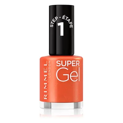 Rimmel Super Gel géles körömlakk UV/LED lámpa használata nélkül árnyalat 096 Heatwave Away 12 ml