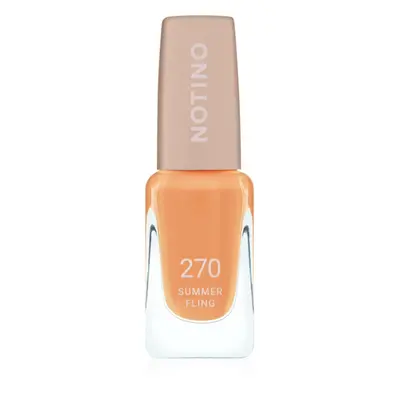 Notino Gel Effect Nail Polish körömlakk géles hatással 270 Summer Fling 10 ml