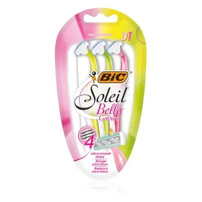 BIC Soleil Bella Colours eldobható borotvák hölgyeknek 3 db