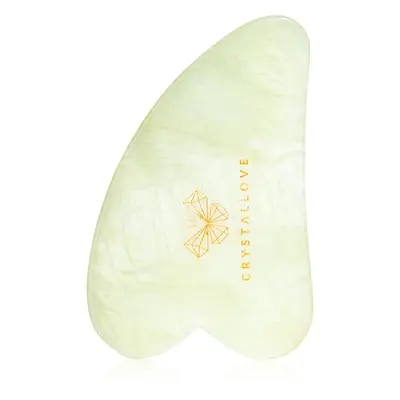 Crystallove Jade Gua Sha masszázs szegédeszköz 1 db