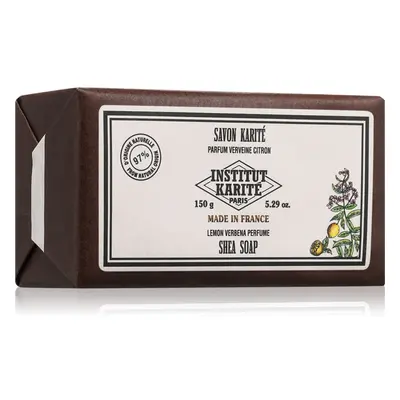 Institut Karité Paris Lemon Verbena Shea Soap Szilárd szappan bambuszvajjal 150 g