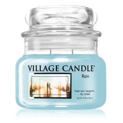 Village Candle Rain illatgyertya (Glass Lid) 262 g