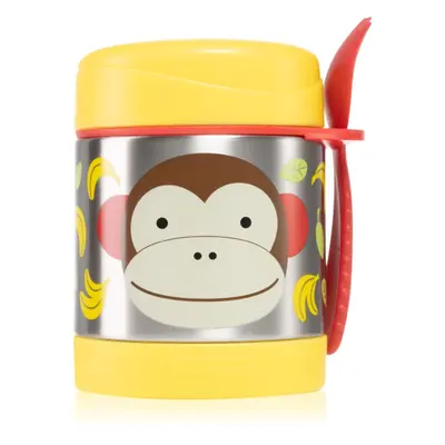 Skip Hop Zoo Monkey termosz kanállal 12m+ 325 ml