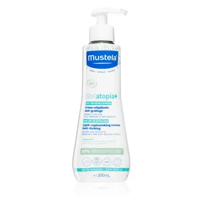 Mustela BIO Stelatopia+ nyugtató krém gyermekeknek születéstől kezdődően 300 ml