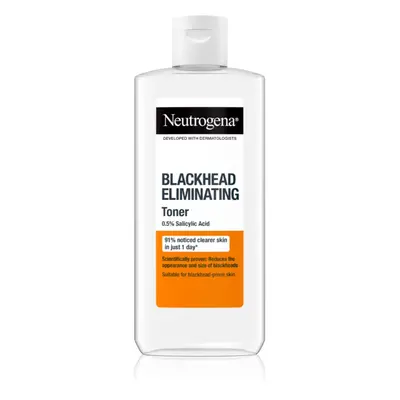 Neutrogena Blackhead Eliminating tisztító tonik a mitesszerek ellen 200 ml