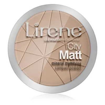 Lirene City Matt mattító púder árnyalat 03 Beige 9 g