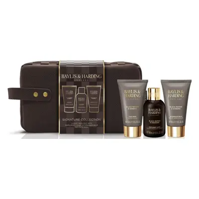 Baylis & Harding Black Pepper & Ginseng ajándékszett (kozmetikai táska) uraknak