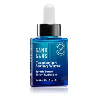 Sand & Sky Tasmanian Spring Water Splash Serum Intenzíven hidratáló szérum az arcra 30 ml