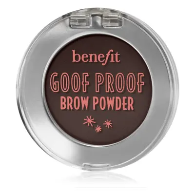 Benefit Goof Proof Brow Powder púder szemöldökre árnyalat 5 Warm Black Brown 1,9 g