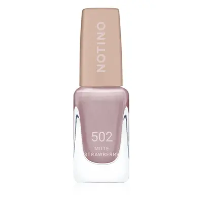 Notino Gel Effect Nail Polish körömlakk géles hatással 502 Mute Strawberry 10 ml