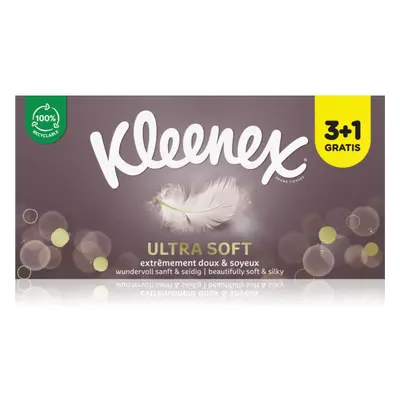 Kleenex Ultra Soft Box papírzsebkendő 4x64 db