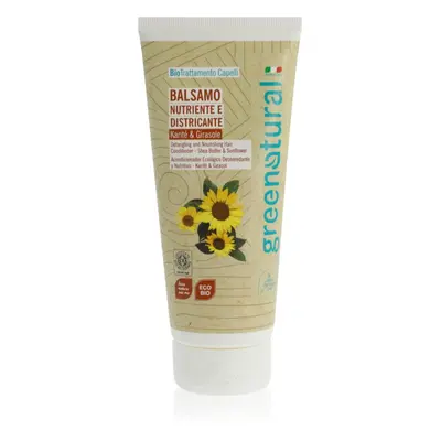 Greenatural Hair Conditioner Sunflower & Shea Butter tápláló kondícionáló hajra Shea vajjal 200 