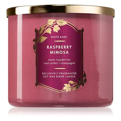 Bath & Body Works Raspberry Mimosa illatgyertya 411 g