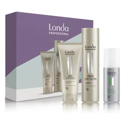 Londa Professional Fiber Infusion ajándékszett (a festett és károsult hajra)