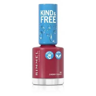 Rimmel Kind & Free körömlakk árnyalat 166 Cherry Chance 8 ml