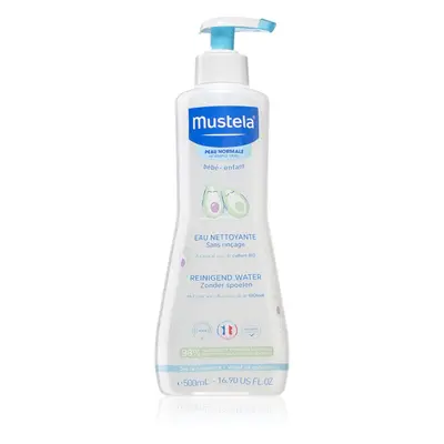 Mustela Bébé PhysiObébé tisztító víz gyermekeknek születéstől kezdődően 500 ml