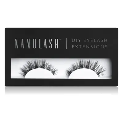 Nanolash DIY Eyelash Extensions Csomómentes elválasztott szempillák Harmony 36 db