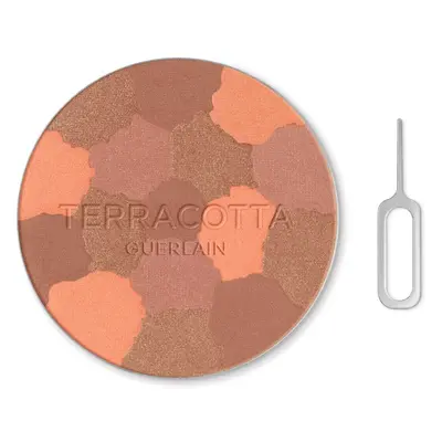 GUERLAIN Terracotta Light élénkítő bronzosító púder utántöltő árnyalat 05 Deep Warm 10 g