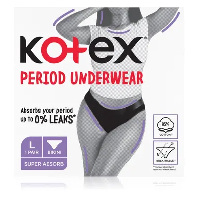 Kotex Period Underwear Size L menstruációs női alsó méret L 1 db