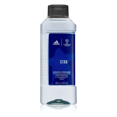 Adidas UEFA Champions League Star felfrissítő tusfürdő gél uraknak 400 ml