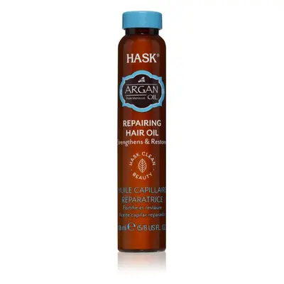 HASK Argan Oil regeneráló olaj a károsult hajra 18 ml