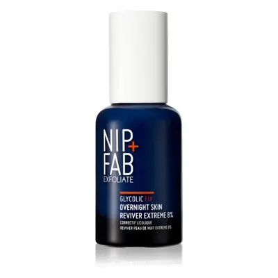 NIP+FAB Glycolic Fix Extreme revitalizáló szérum éjszakára 45 ml