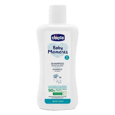 Chicco Baby Moments sampon gyermekeknek hajra 200 ml