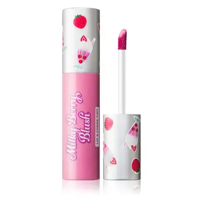 I Heart Revolution Milkshake Milky Berry Blush multifunkcionális smink ajkakra és arcra árnyalat