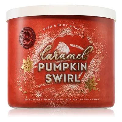 Bath & Body Works Caramel Pumpkin Swirl illatgyertya 411 g