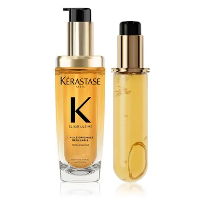 Kérastase Elixir Ultime L'huile Originale takarékos kiszerelés a fénylő és selymes hajért 2x75 m