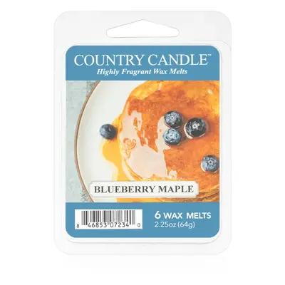 Country Candle Blueberry Maple illatos viasz aromalámpába 64 g