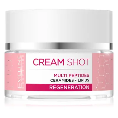 Eveline Cosmetics Cream Shot Multi Peptides regeneráló krém az öregedés jelei ellen 50 ml