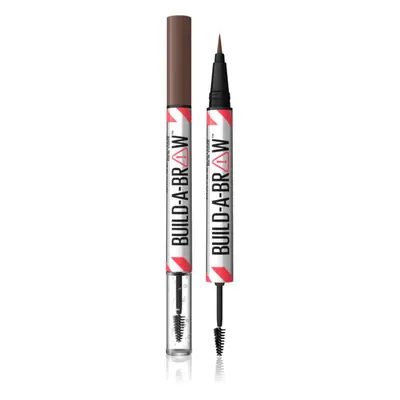 Maybelline Build-A-Brow Kétoldalú szemöldök ceruza a formáért és a fixálásért árnyalat 257 Mediu