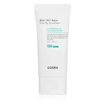 Cosrx Aloe 54.2 Aqua Tone-Up Sunscreen védő és tonizáló folyadék arcra SPF 50+ 50 ml