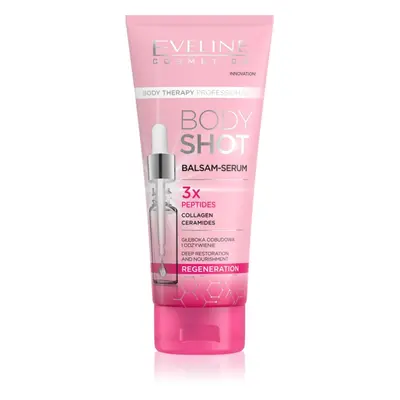 Eveline Cosmetics Body Shot 3x Peptides regeneráló balzsam a nagyon száraz bőrre 200 ml