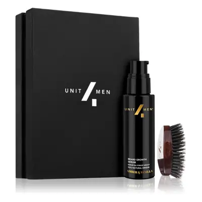 Unit4Men Beard Growth Set szett (szakállra) uraknak