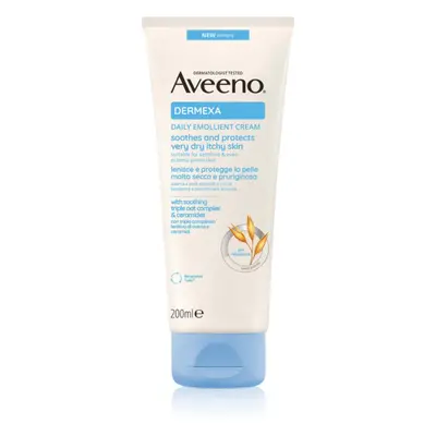 Aveeno Dermexa Daily Emollient Cream hidratáló krém a száraz és érzékeny bőrre 200 ml