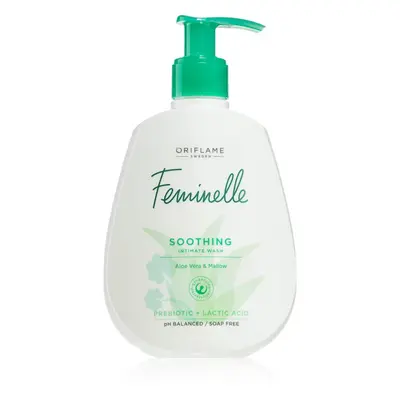 Oriflame Feminelle Soothing nyugtató intim higiéniás gél Aloe Vera & Mallow 300 ml